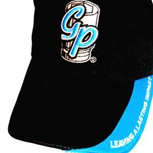 mens snapback hat Grey Pneumatic black & blue GP tools impact sockets Cap